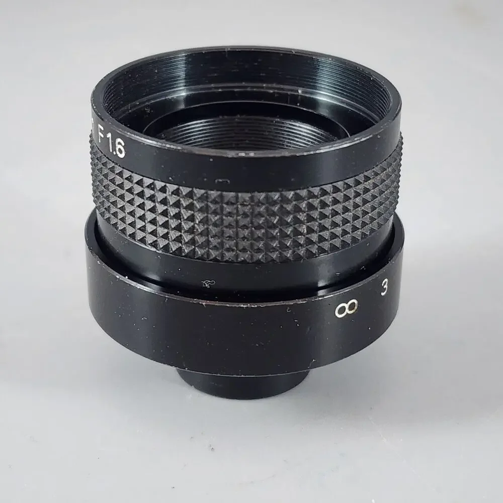 TV Lens CCTV 16mm F1.6 1:1.6 Unbranded